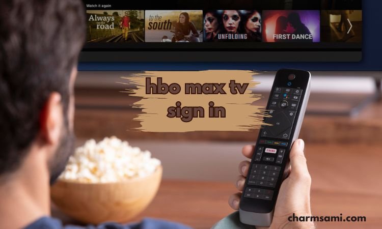 hbo max tv sign in